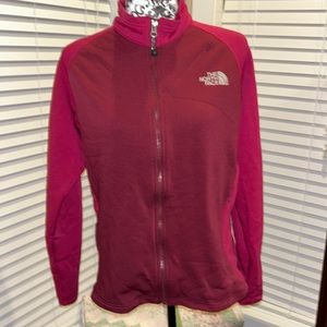 The North Face Jacket, Pink and Maroon Size L